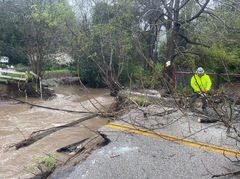 California storm, atmospheric river flooding threats