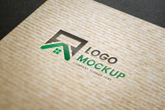 Free Realistic ed Paper Logo Mockup PSD – GraphicsFamily