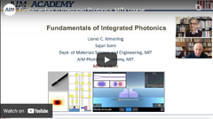 Fundamentals of Integrated Photonics — AIM Photonics