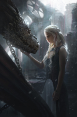 Daenerys Targaryen (Game Of Thrones Dragon Queen Hd)