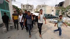 Israel-Gaza war: Red Cross says at least 22 killed as strike hits ...