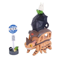 My Neighbor Totoro Catbus Balance Toy (Studio Ghibli My Neighbor Totoro Catbus Stacking Figure Set)