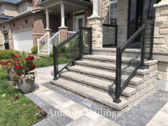 Outdoor Glass Railings for Stair, Deck, Balcony in Toronto