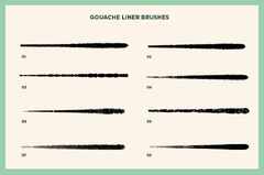 Gouache Shader Brushes for Photoshop - RetroSupply Co.