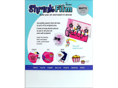 Grafix Shrink Film 8.5"X11" 6-Pkg-Super Sanded (Grafix Shrink Film 8-1/2 x 11 Gold)