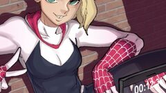 Gwen Stacy and Spider-Gwen Tits Futa Futa Only Futanari Solo Nude ...