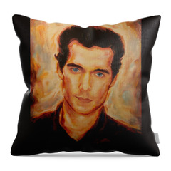 Henry Cavill Throw Pillow by Caleb Thomas - Fine America