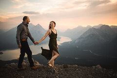 Banff Engagement Photographer for Surprise Proposals