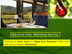 PPT - Napa Wine Tasting Trip -Unlimited FUN with Napa Private ...