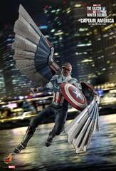 Hot Toys Falcon and The Winter Soldier Captain America 1/6 Scale Action Figure (Captain America)