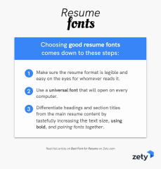 Best Resume Fonts for 2024:, Style, List & Guide