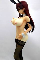 FAIRY TAIL Erza Scarlet: Bunny Ver. 1/4 naked anime figure – Toy ...