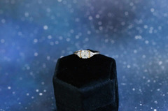 The “Zinnia” Ring • 6mm Asscher Cut Moissanite with Triangle Side ...