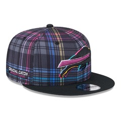 Men's New Era Buffalo Bills 2024 Crucial Catch 9FIFTY Snapback Hat (Men's New Era Black Buffalo Bills 2024 NFL Crucial Catch Plaid 59FIFTY Fitted Hat)