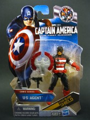 Marvel Captain America Movie US Agent Figure (Marvel Legends Captain America The First Avenger 6 Action Figure Exclusive Series)