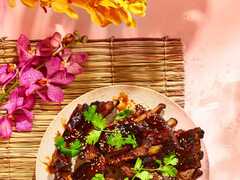 Best Tamarind-Glazed Ribs Recipe - How To Make Tamarind-Glazed Ribs