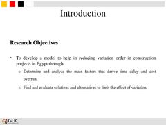 Faculty of Postgraduate Studies and Scientific Research German ...