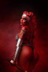 Kalinka Fox Darth Talon Cosplay Patreon Set - FitNakedGirls Photos