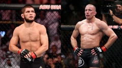 Khabib Nurmagomedov reacts after Georges St-Pierre claims he would ...