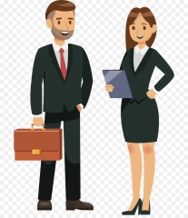 Business People - Business People in Formal Attire - CleanPNG ...