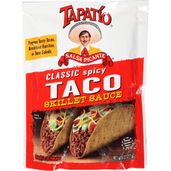 Tapatio Salsa Picante Skillet Sauce Taco Classic Spicy (Tapatio Classic Spicy Fajitas Skillet Sauce 8 fl oz)