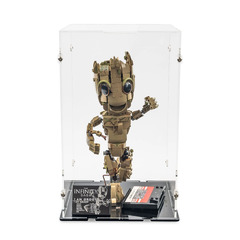 Kingdom Brick Supply I am Groot Display Case (I Am Groot LEGO Display Case)