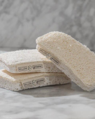 Willow & Greene Natural Loofah & Wood Pulp Sponge