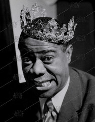 Louis Armstrong (1901-1971), American jazz musician, singer