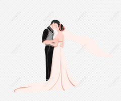 Wedding Couple PNGs With Transparent Background | ...