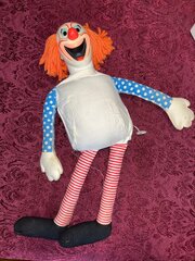 Bozo the Clown (30 bozo the clown ventriloquist doll with tote bag and instruction booklet)