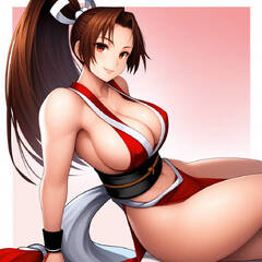 Mai Shiranui by antojoartificial on