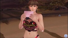 Dead Or Alive Xtreme Venus Vacation Hitomi Valentine's Day Pose ...