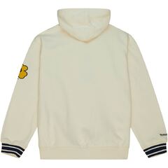 Mitchell & Ness Notre Dame Fighting Irish Chainstitch Logo Pullover Hoodie (Men's Mitchell & Ness Cream Pittsburgh Steelers Chainstitch Heavyweight Retro Pullover Hoodie)