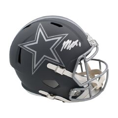 Fanatics Authentic Autographed Micah Parsons Dallas Cowboys Riddell Speed Mini Helmet (Micah Parsons Dallas Cowboys Speed Slate NFL Helmet)