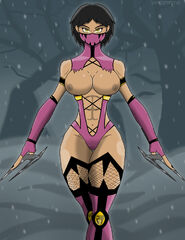 Mileena lewd by Vadarts on