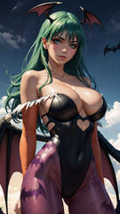 Morrigan Aensland ~ by 0Assult0 on