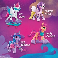 My Little Pony A New Generation Crystal Adventure Sunny Starscout (Mlp Movie Crystal Adventure Ponies Ast Hasbro Collectibles)