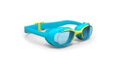 Nabaiji Xbase Kids Swimming Goggles (Nabaiji Swimming Goggles - Xbase Dye S Clear Lenses - Orange in Blue, Small)