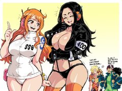 r34 One Piece - One piece hentai - Nico Robin - Boa Hancock - Nami ...