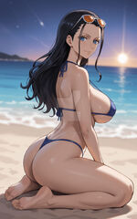 Nico Robin Bikini by jamzgoodaddy on