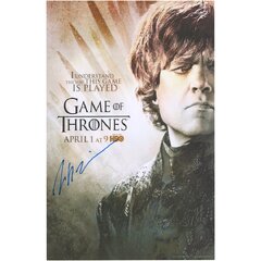 Game of Thrones (Peter Dinklage Game of Thrones Autographed 11" x 17" Tyrion Character Movie )