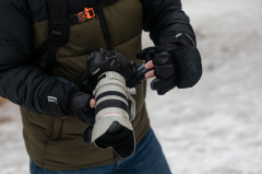 These gloves are the perfect gloves for cold-weather photography