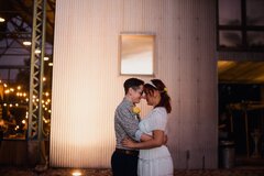 Same-sex wedding at the Plant at Kyle - Caitlin McWeeney Photography