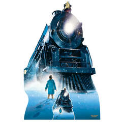 Polar Express Train Cardboard Cutout - 1.42m – Party Packs