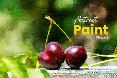 Abstract Paint Effect Photoshop | Creative Market