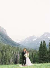 Darling Hyalite Canyon Mountain Elopement - Rocky Mountain Bride