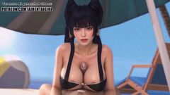 Dead or Alive Nyotengu cosplay Titjob with a Happy Ending ...