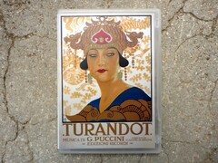 Turandot (Puccini Turandot Vintage Advertising )