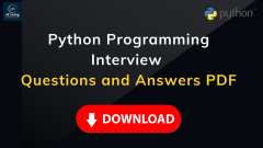 Python Programming Interview Questions and Answers