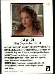 Playboy Centerfolds September Edition Lisa Welch Card #81 – Xandebay